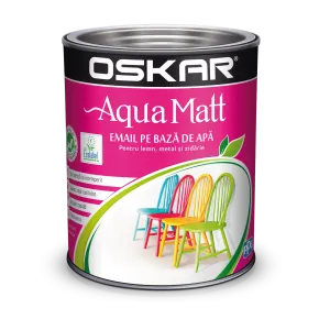 Эмаль водоэмульсионная 0,6 л коричневая Distins Aqua Oskar