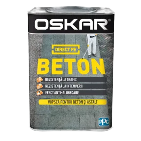 Эмаль для бетона черная 0,75 л Oskar