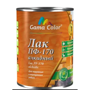 Лак алкидный 0,7 кг ПФ-170 Gama Color