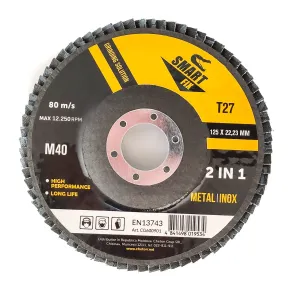 Диск шлифовальный лепестковый по металлу M 120 Smart Fix