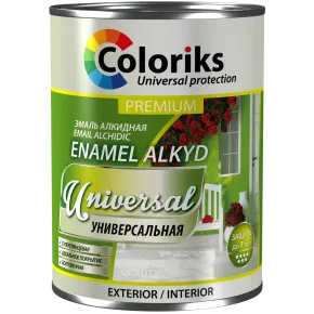 Премиум-эмаль 0,9 кг светло-синяя универсальная Coloris